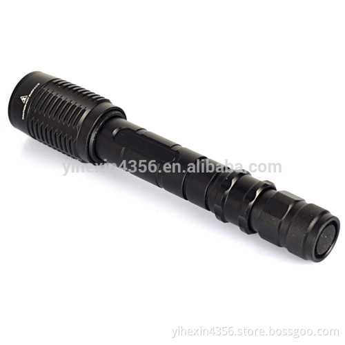 1800 Lumen Rechargeable Zoom Super Bright Led Tactical Flashlight For Camping